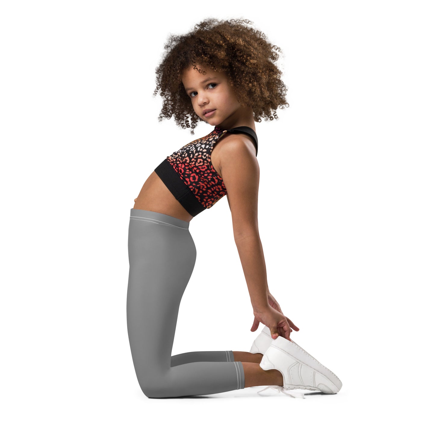Kid's Leggings - Pebble Grey