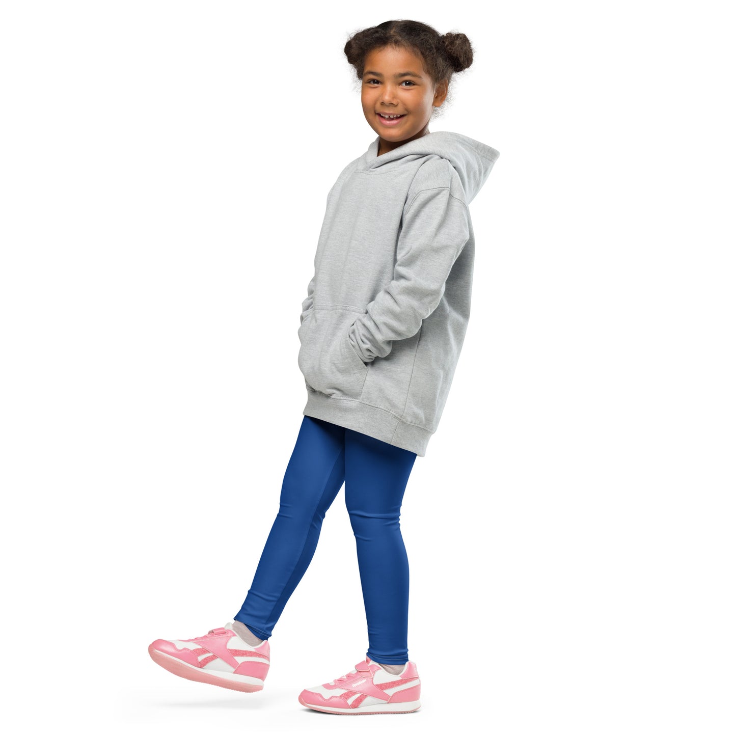 Kid's Leggings - Deep Ocean Blue