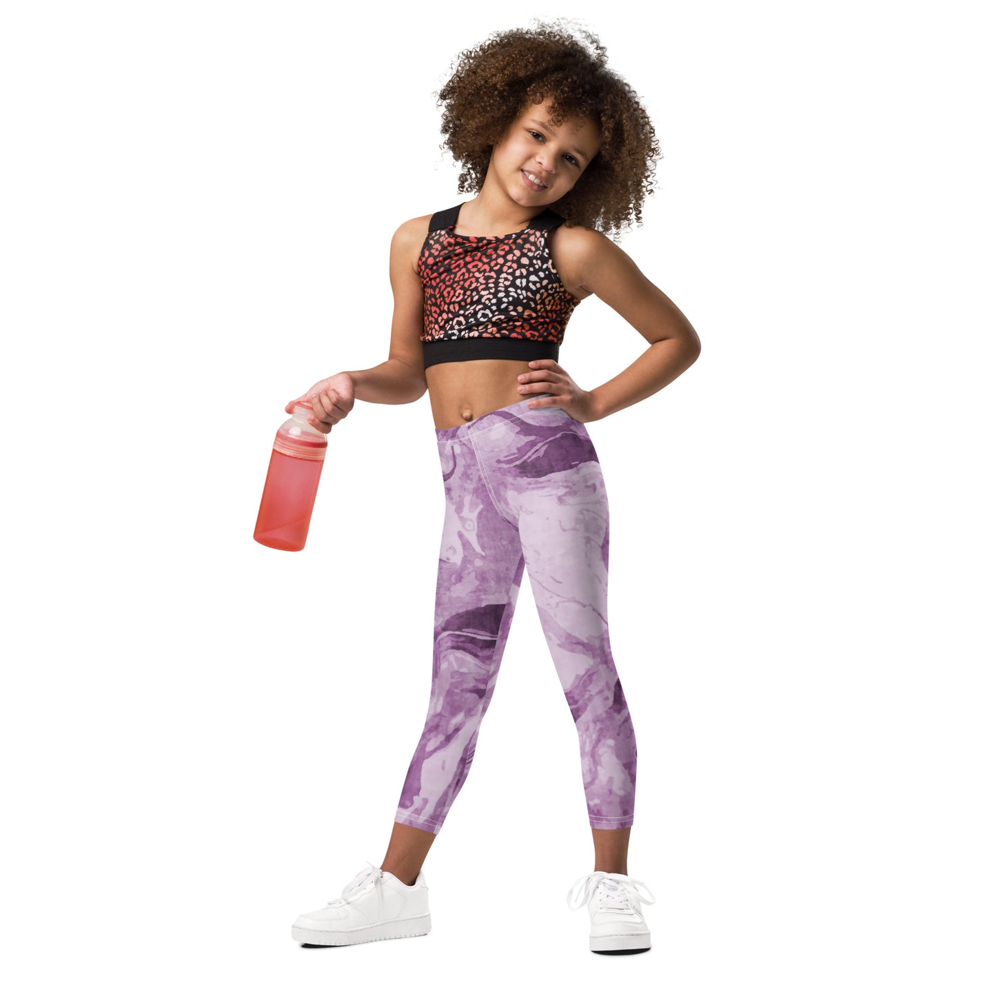 Kid's Leggings - Purple Haze