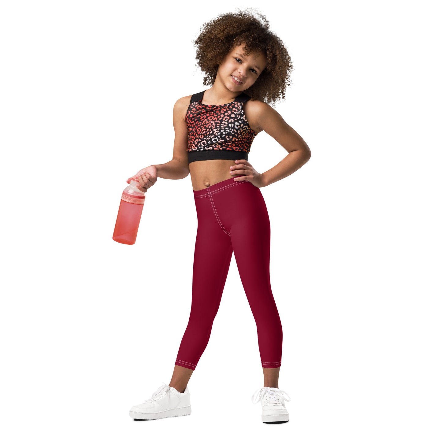 Kid's Leggings - Berry Crush
