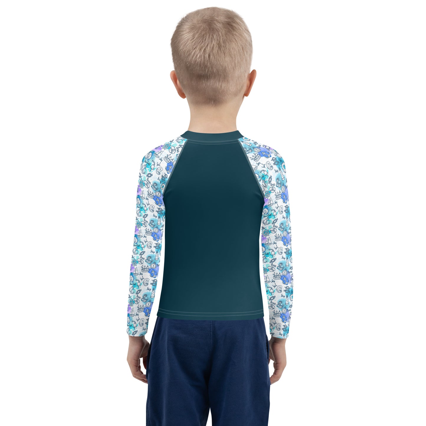 Rashguard für Kinder – Splash Squad, Mystic Teal