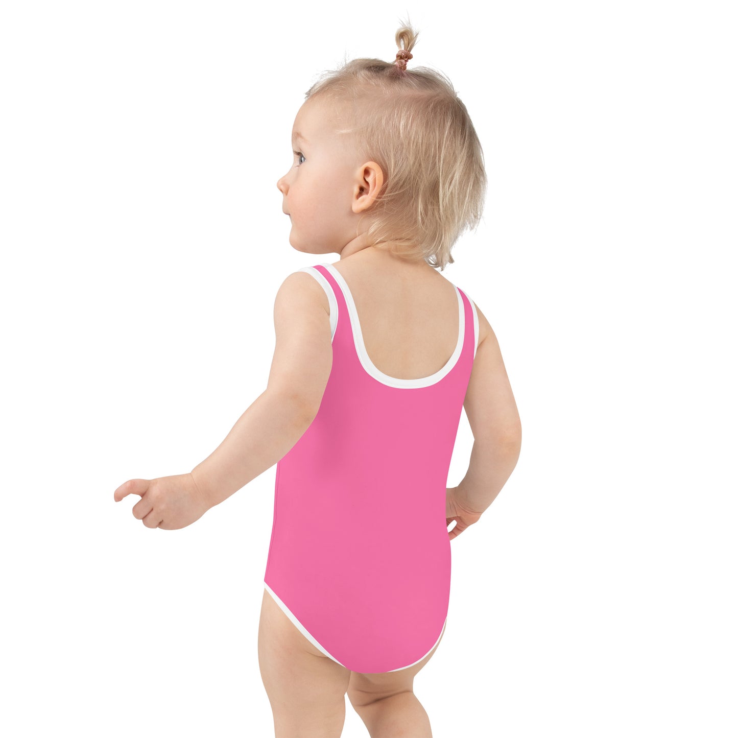 Kids Swimsuit - Brilliant Rose