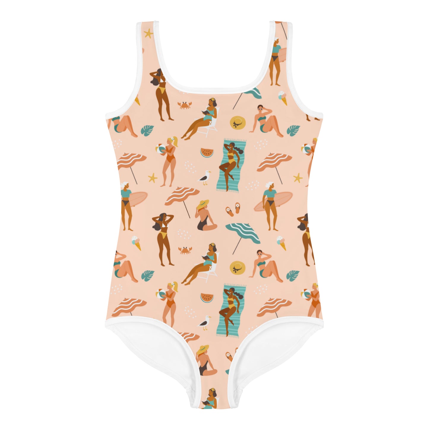 Kids Swimsuit - Beach Vibes