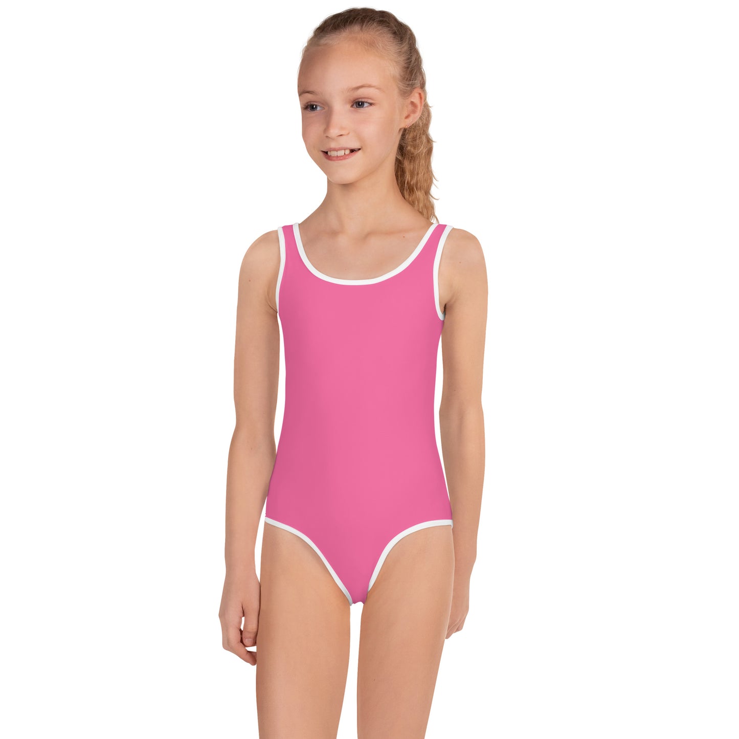 Kids Swimsuit - Brilliant Rose