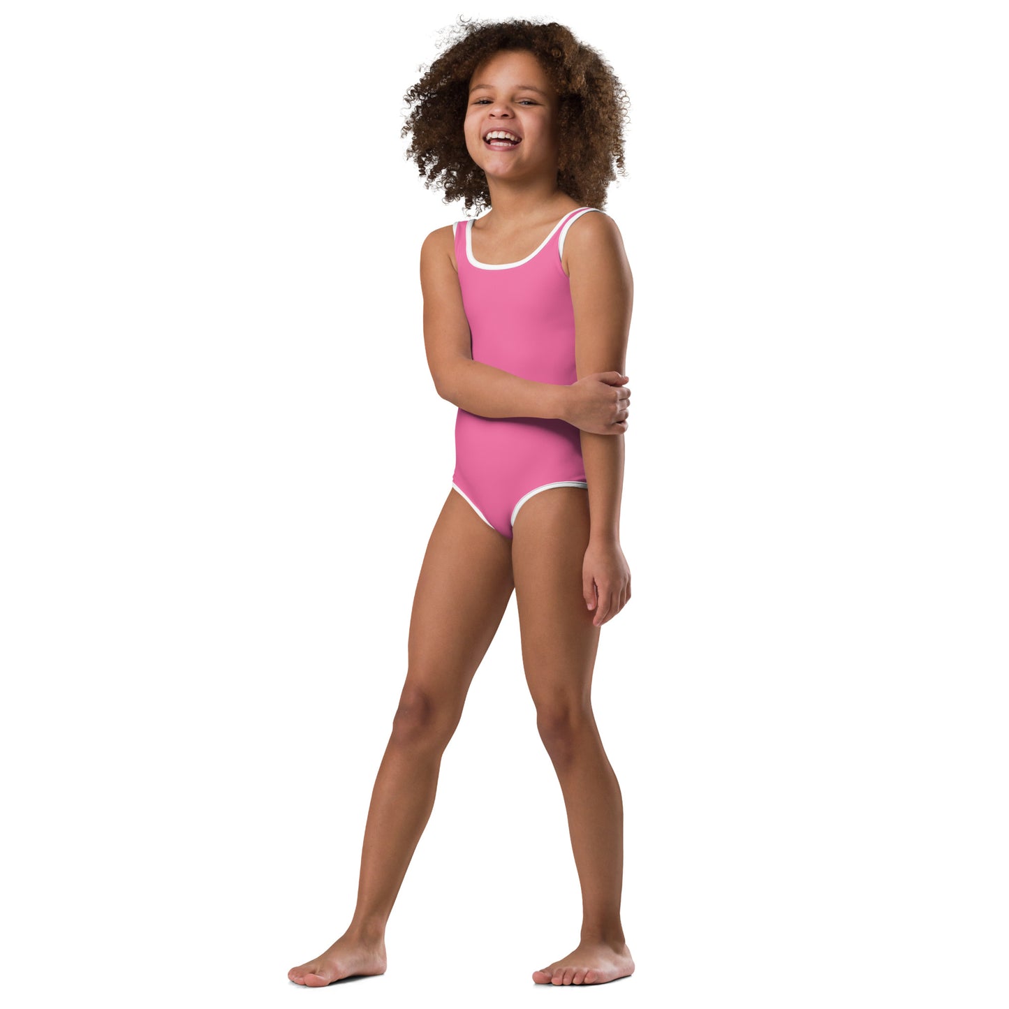 Kids Swimsuit - Brilliant Rose