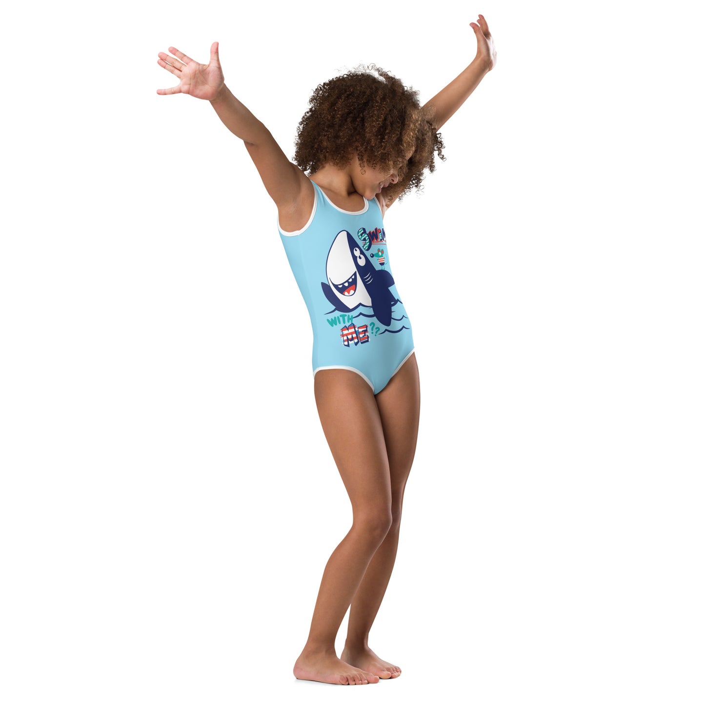 Kids Swimsuit - Swim with me, Blue
