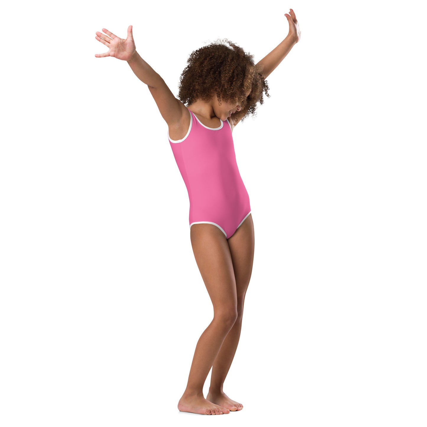 Kids Swimsuit - Brilliant Rose