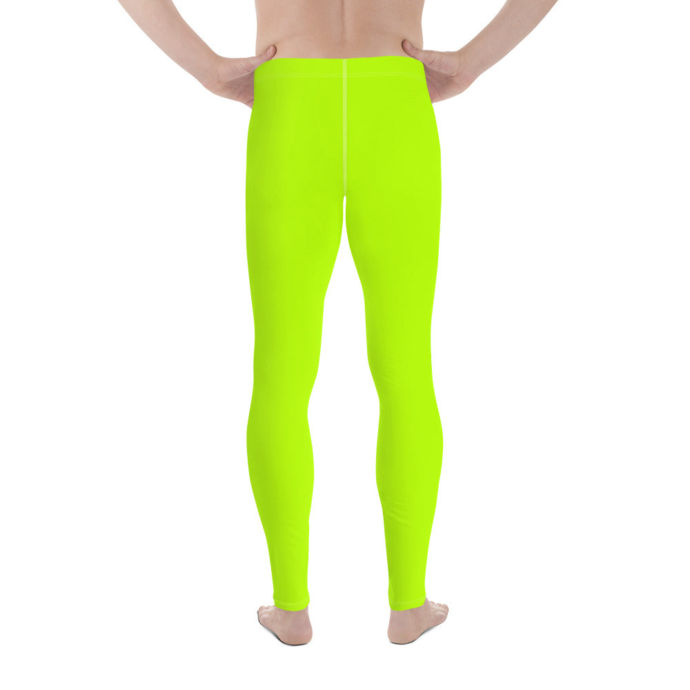 Men's Sport Pro Leggings - Neon Green