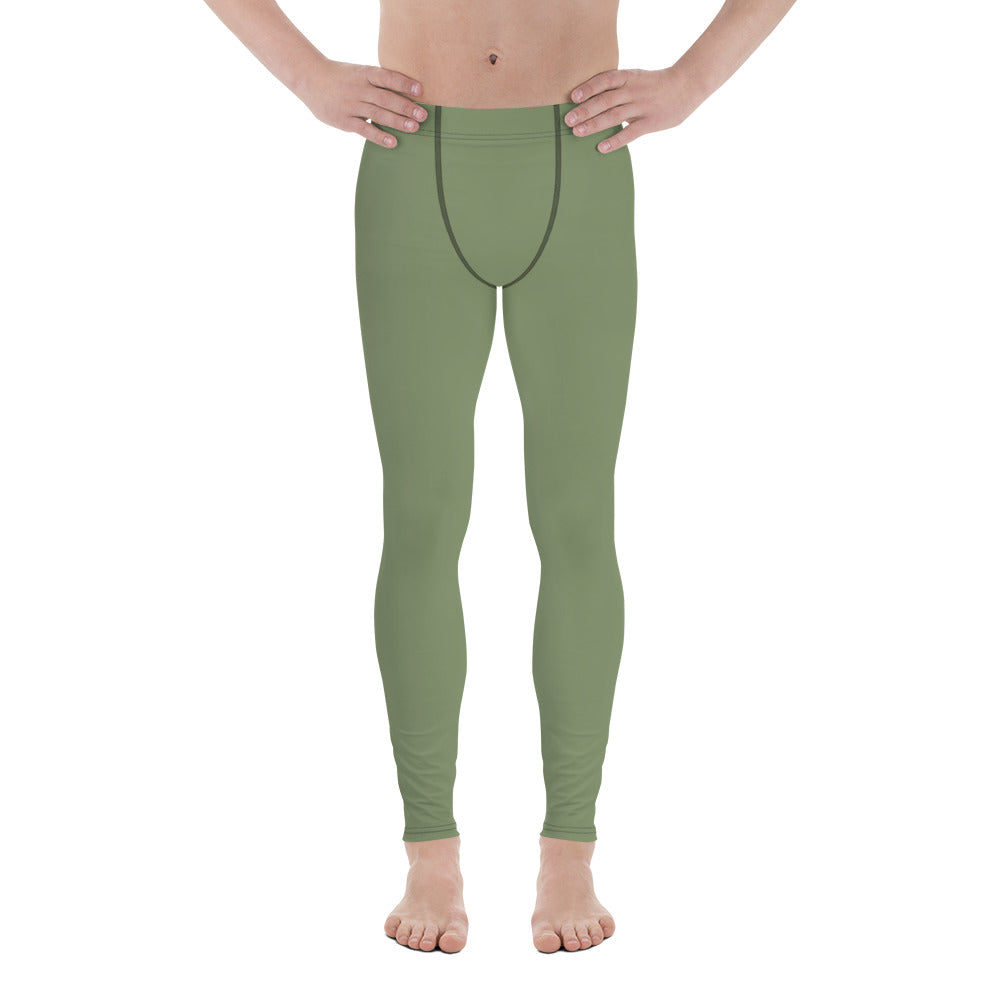 Men's Sport Pro Leggings - Military Green