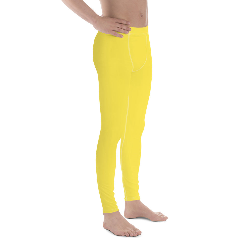 Sport Pro Leggings für Herren – Sunburst Yellow