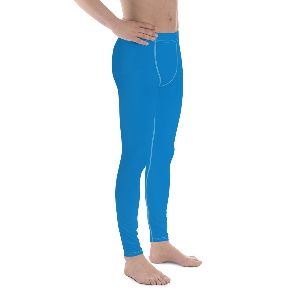 Sport Pro Leggings für Herren – Elektroblau