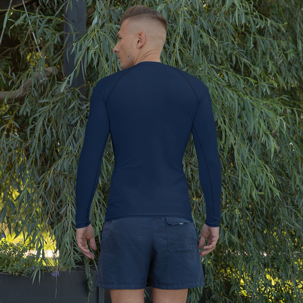 Rashguard für Herren – Marineblau
