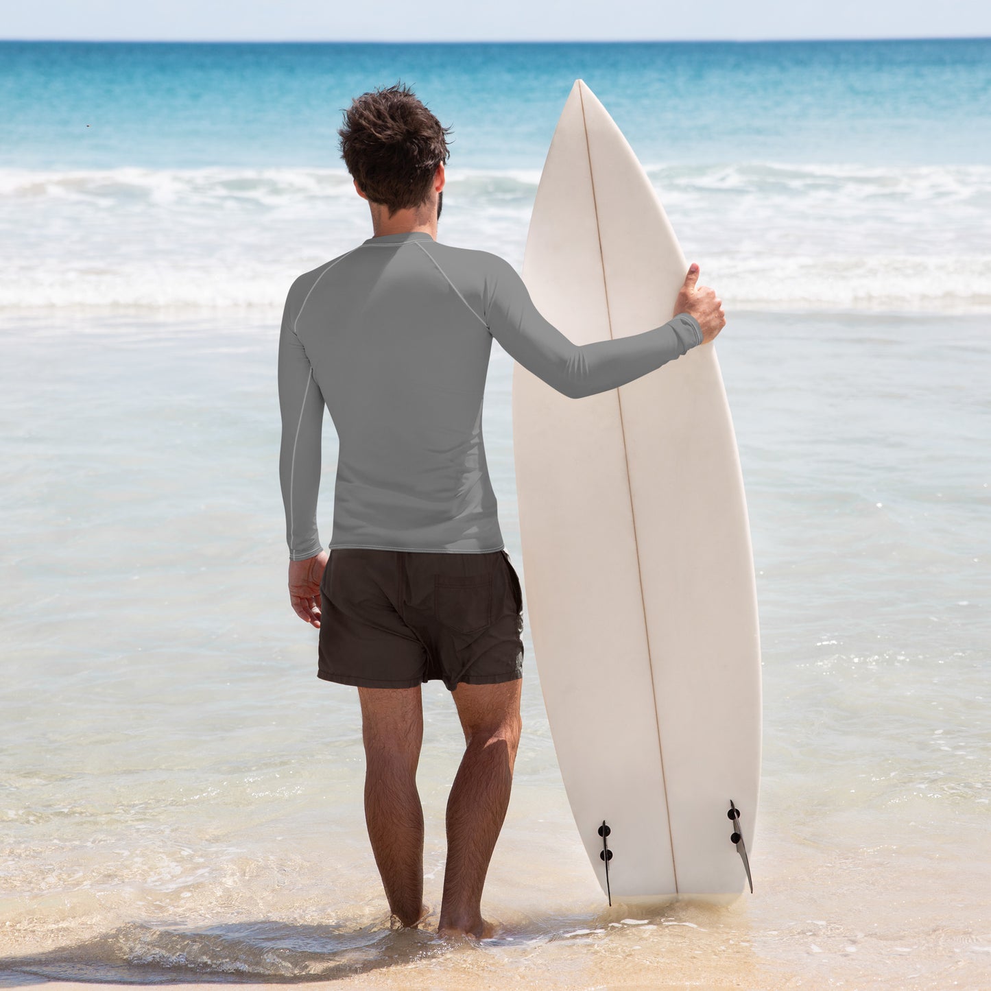 Men's Rash Guard - Iron Grey