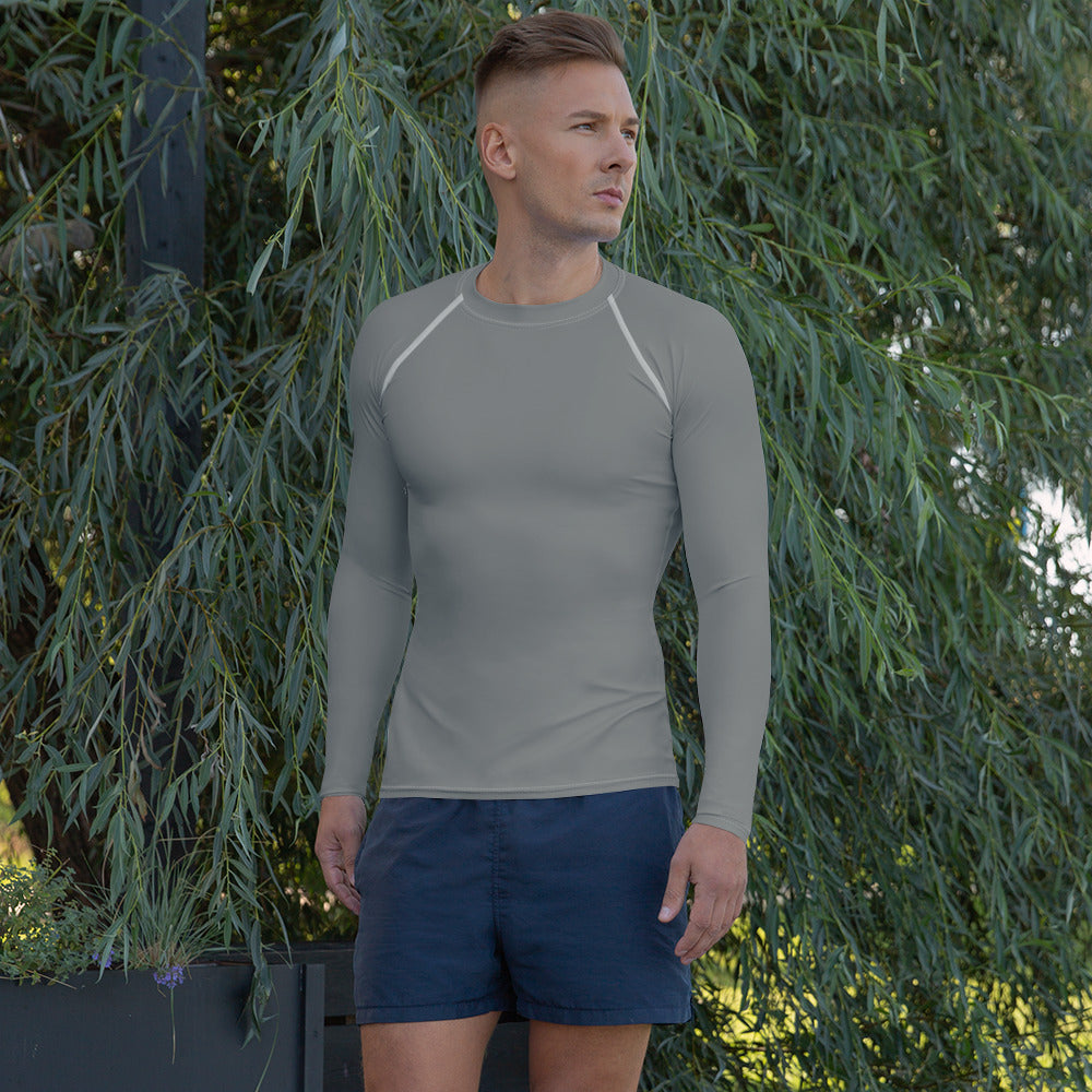 Men's Rash Guard - Iron Grey