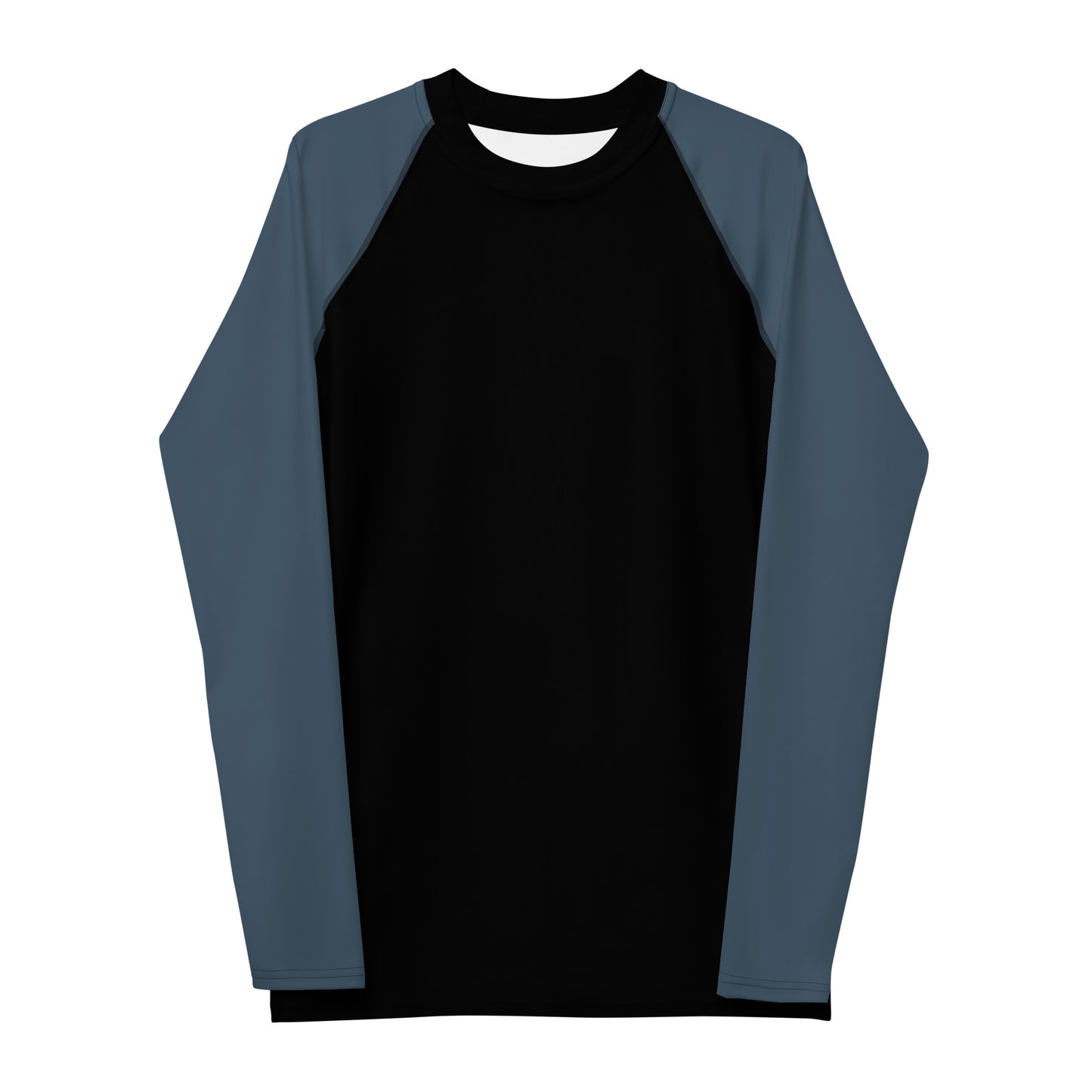 Men's Rash Guard - Black with Grey Sleeves