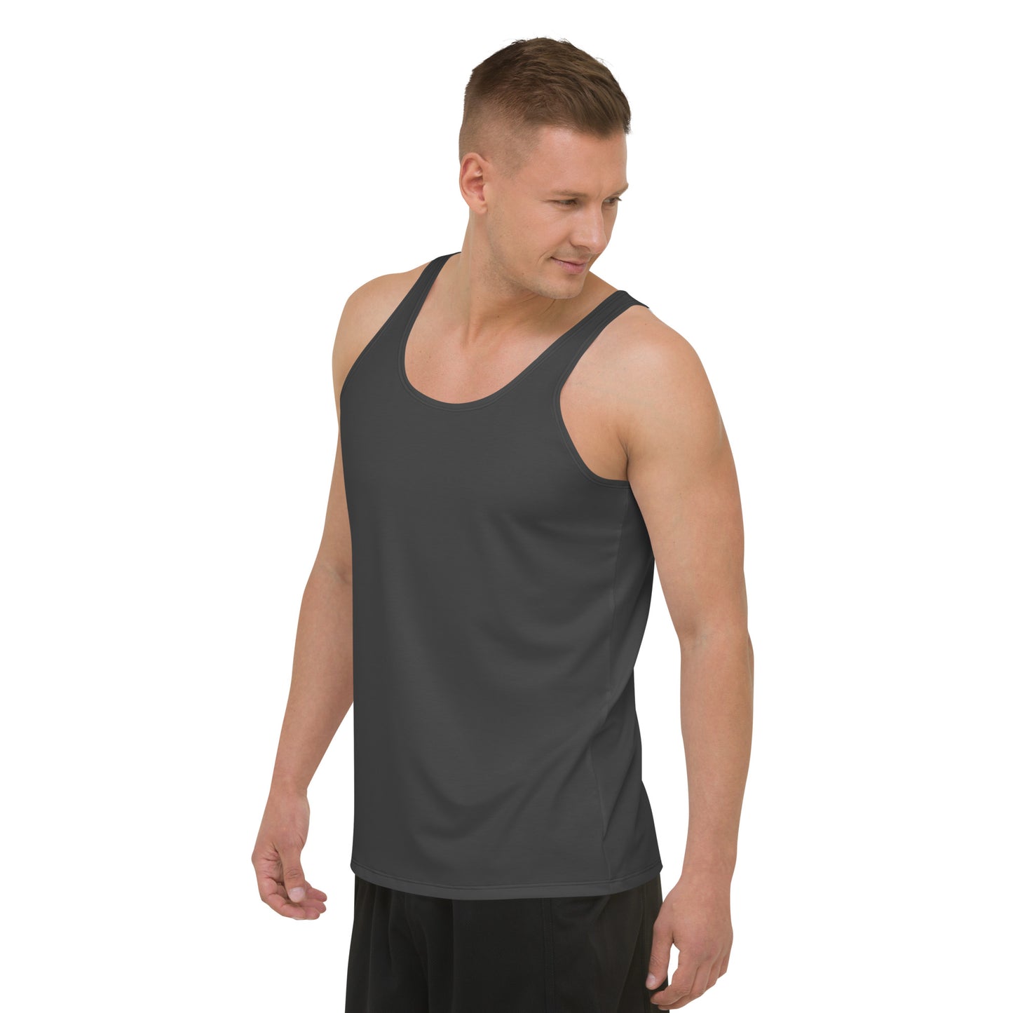 Men’s Everyday Performance Tank Top - Charcoal Black