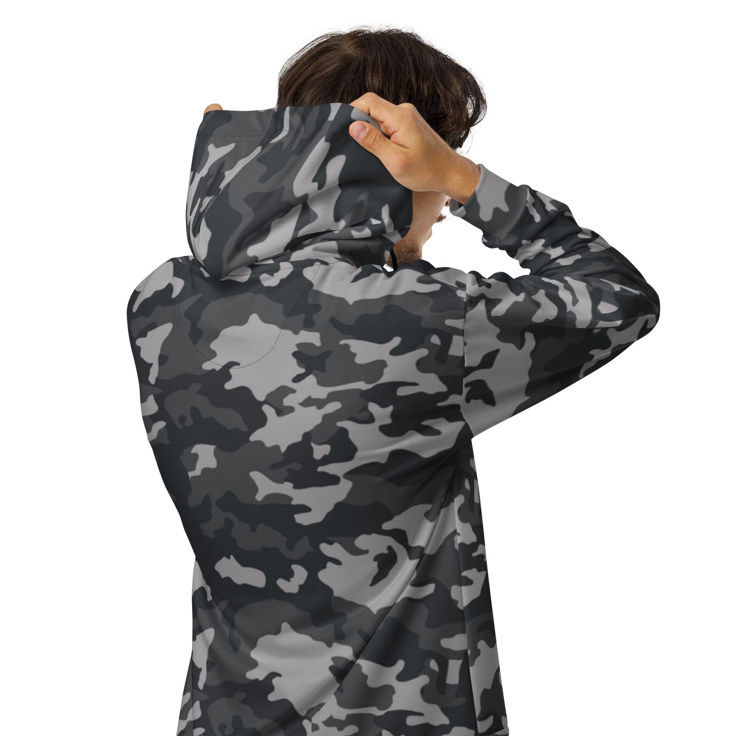 Urban Camo Zip Hoodie für Herren