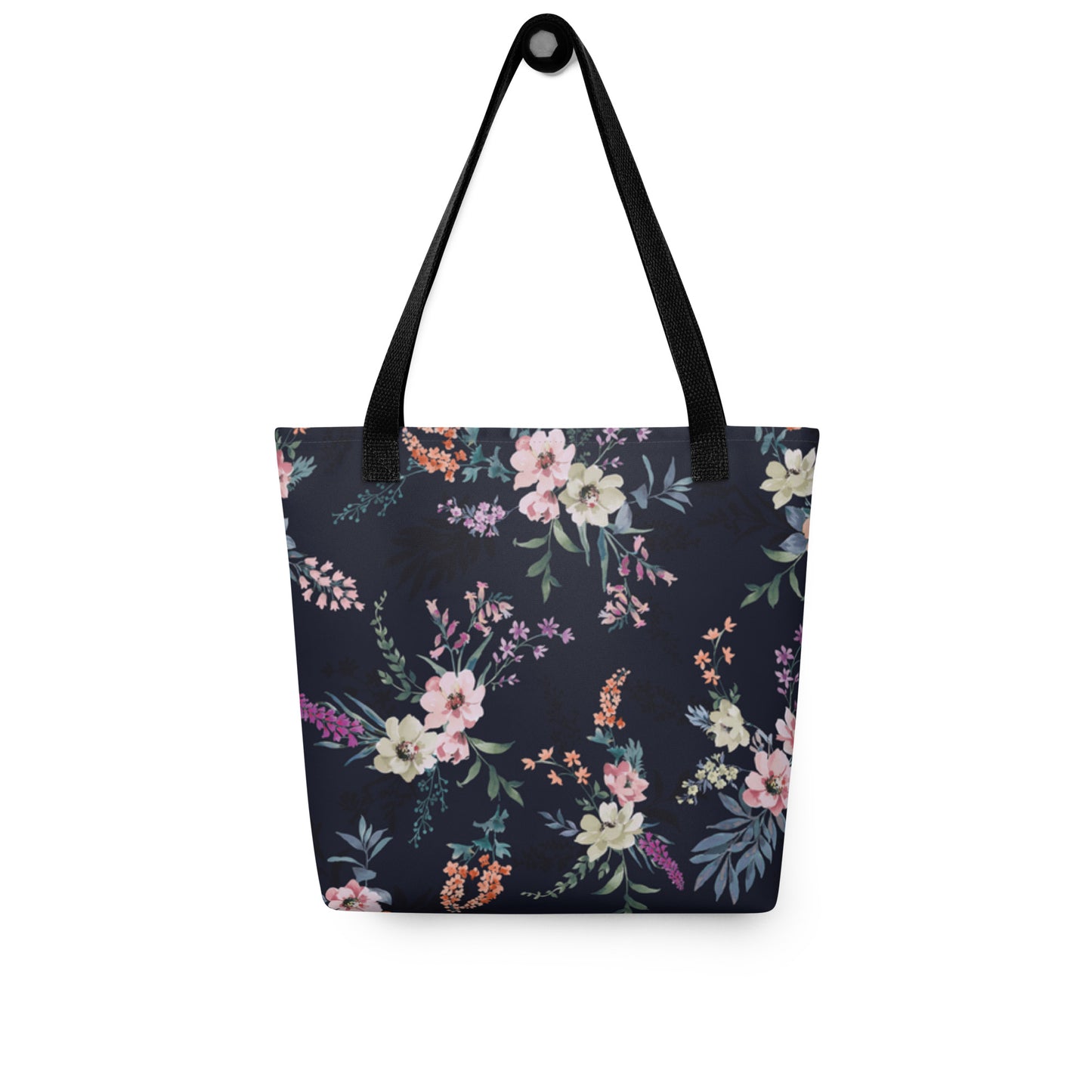 Midnight Blossoms Tote
