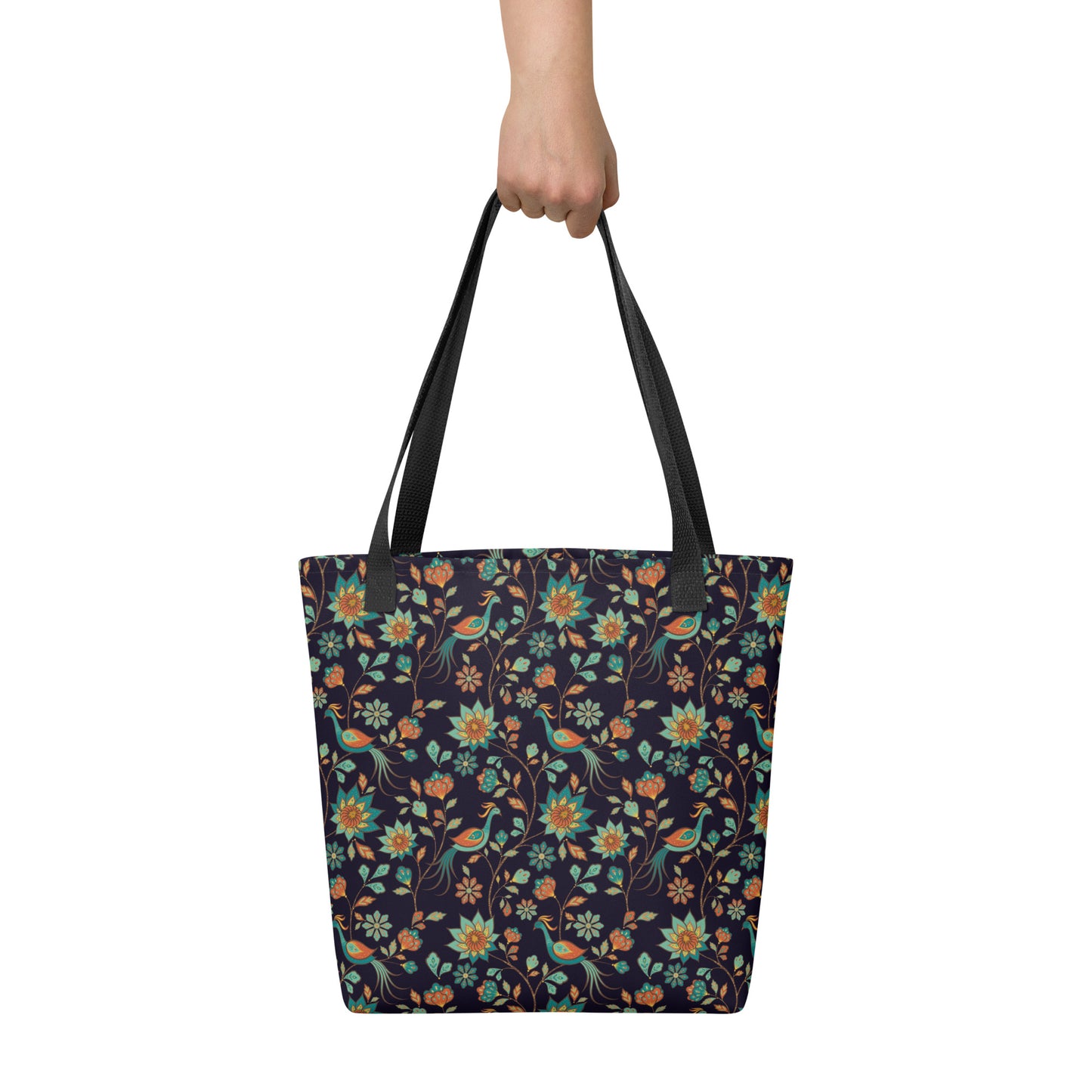 Peacock Garden Tote