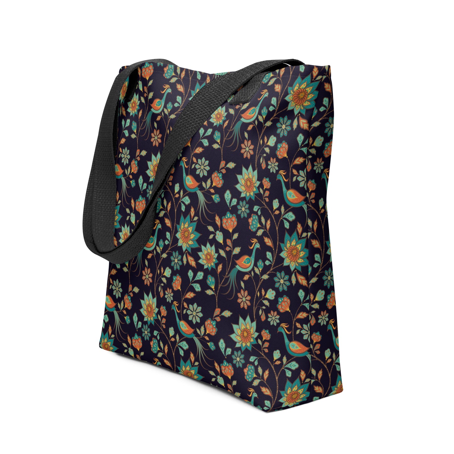 Peacock Garden Tote