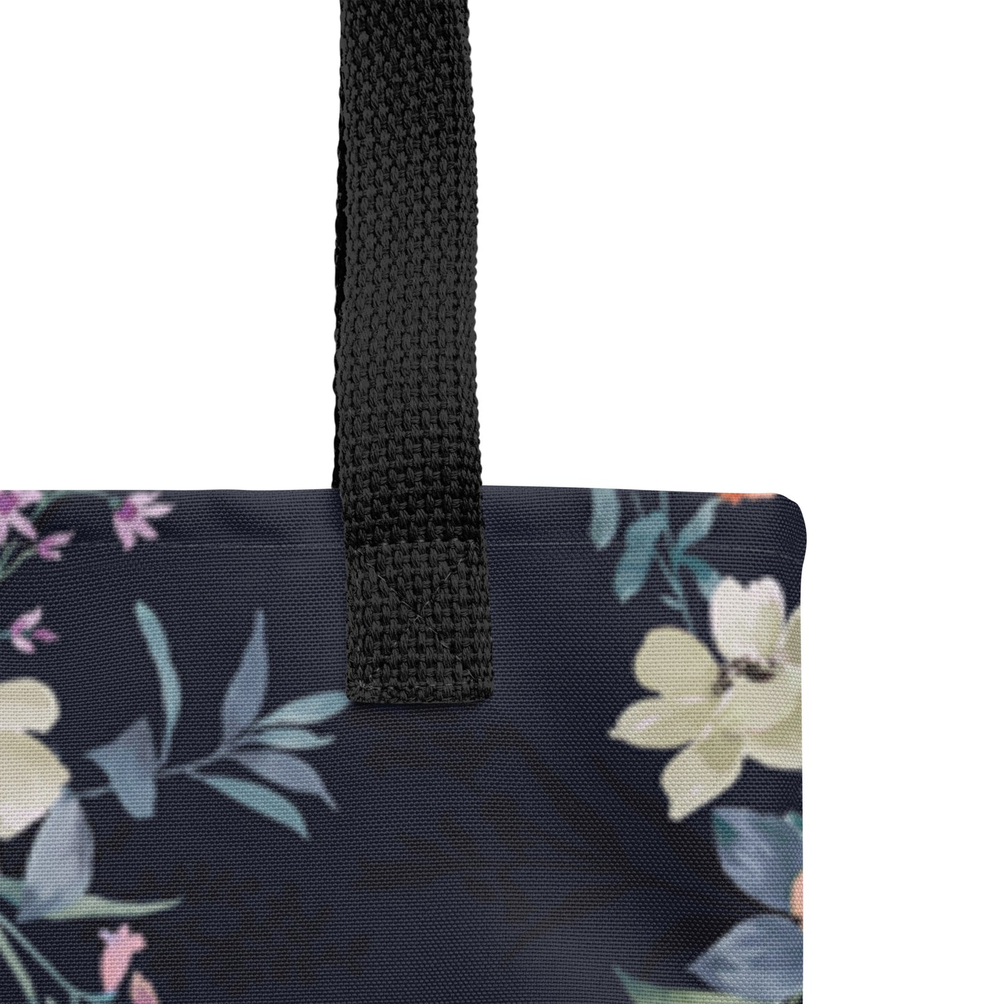 Midnight Blossoms Tote