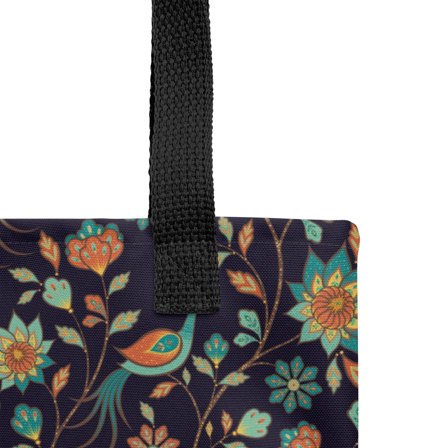 Peacock Garden Tote