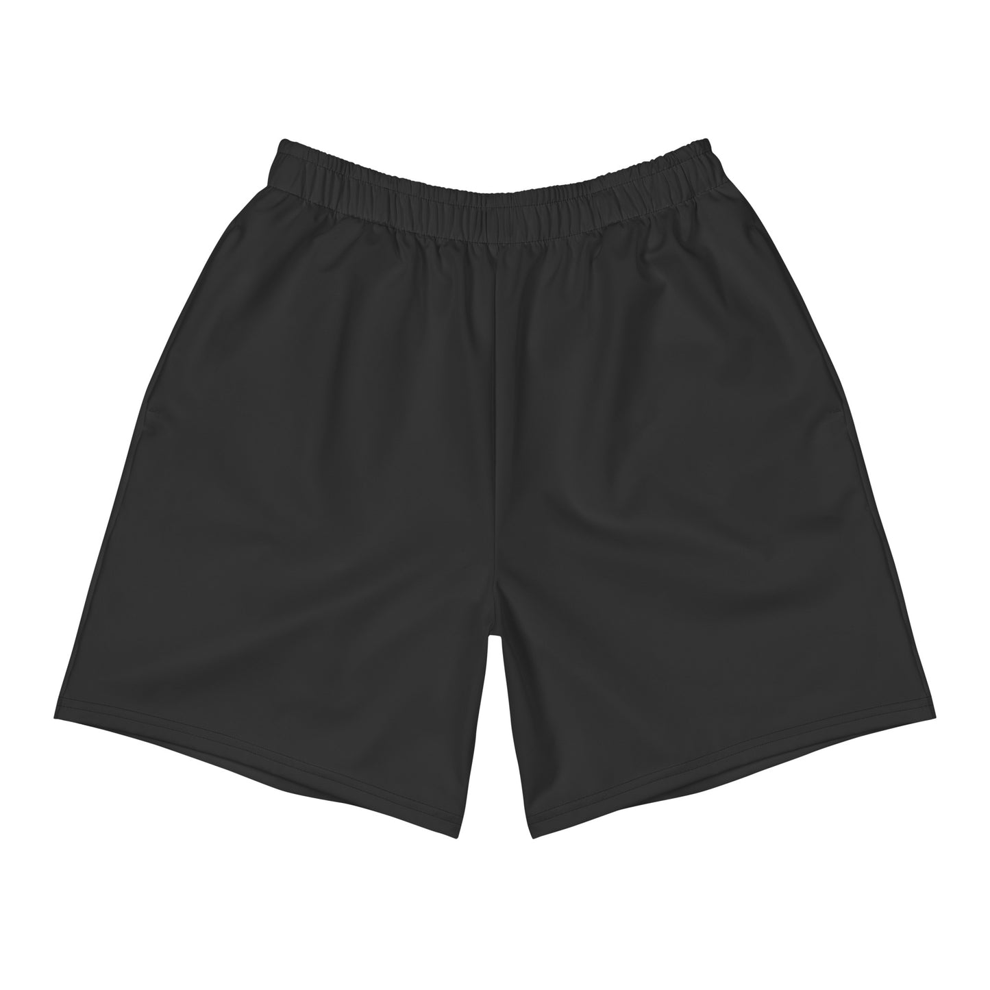 Men's Long Fit Performance Athletic Shorts - Charcoal Black