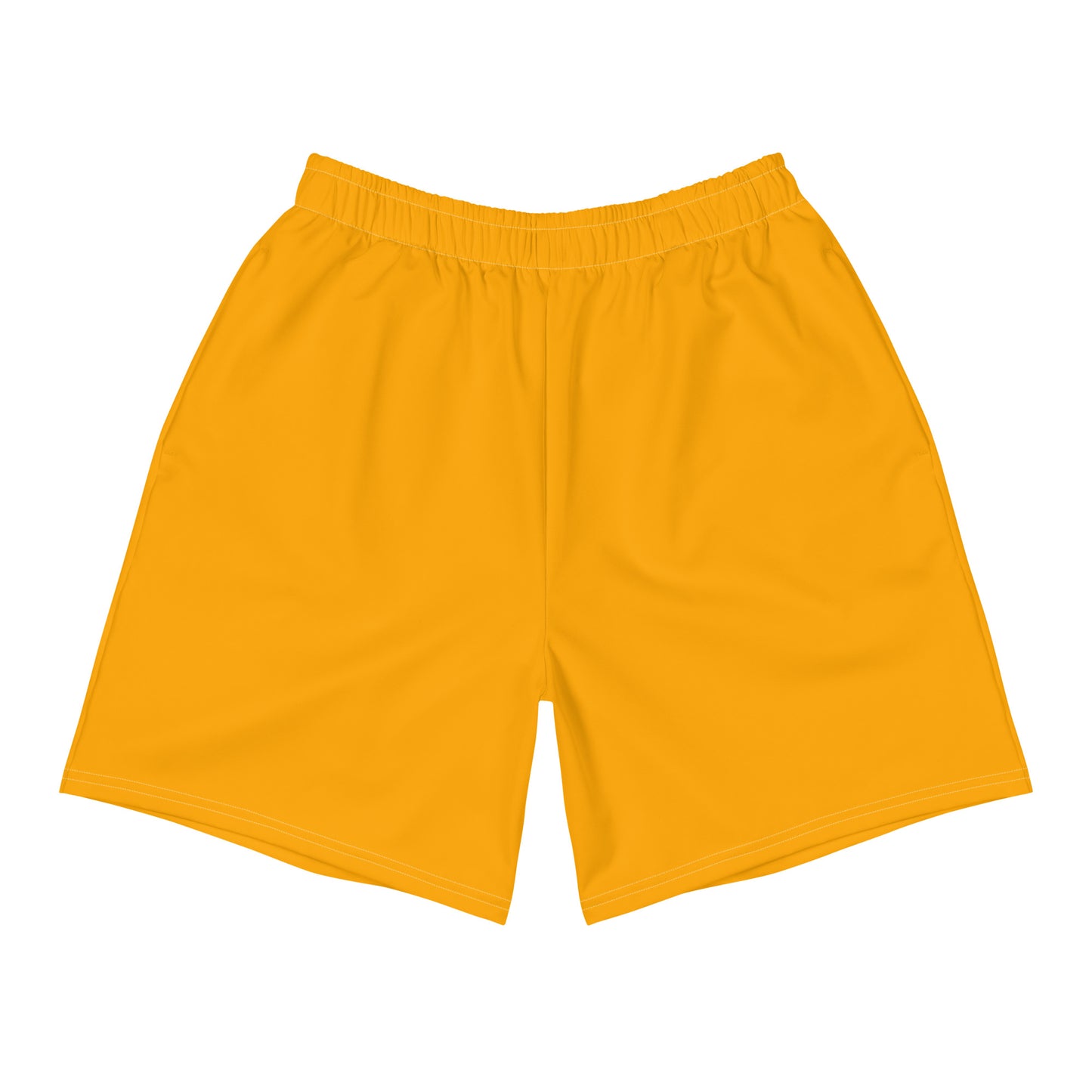 Men's Long Fit Performance Athletic Shorts - Tangerine