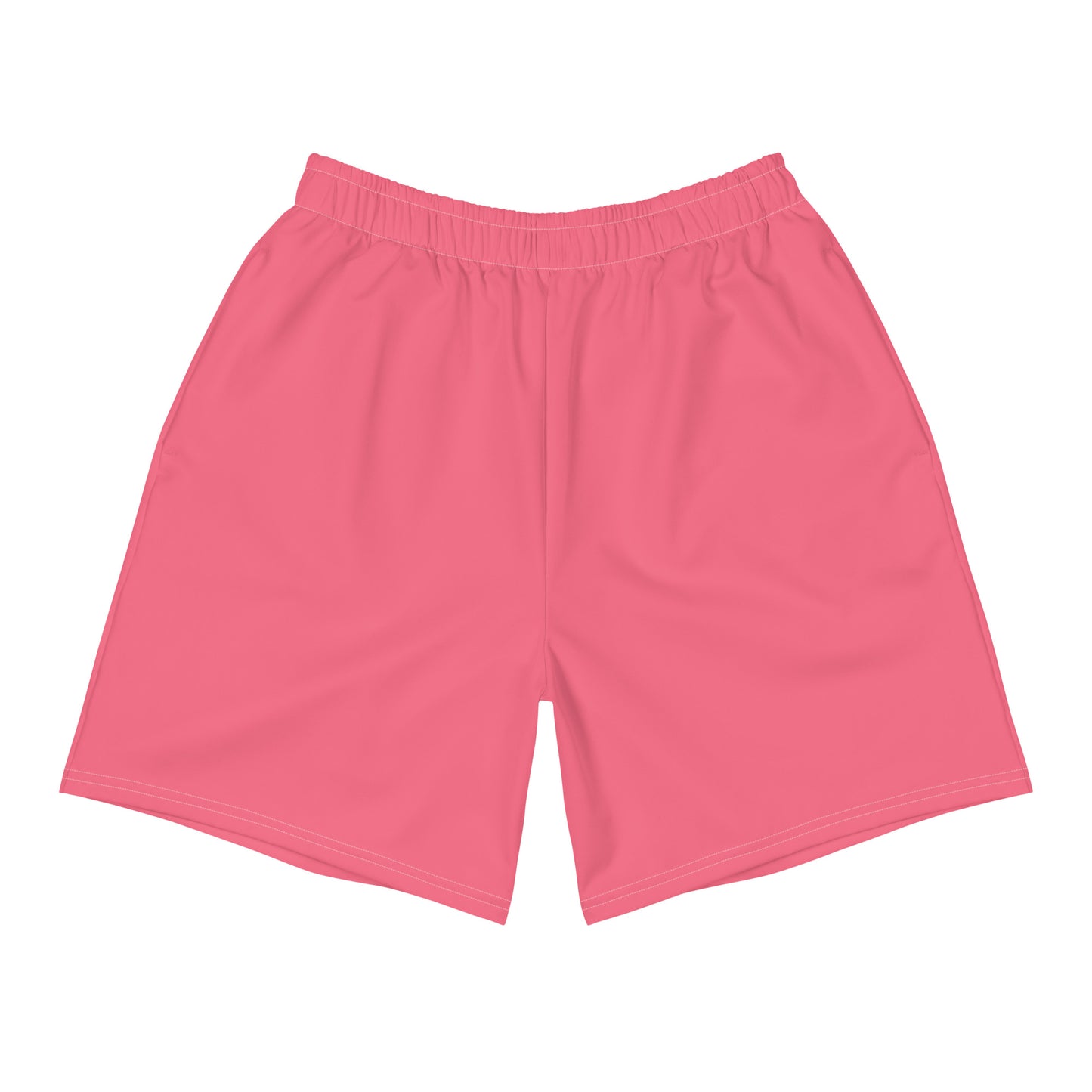 Men's Long Fit Performance Athletic Shorts - Brick Dust