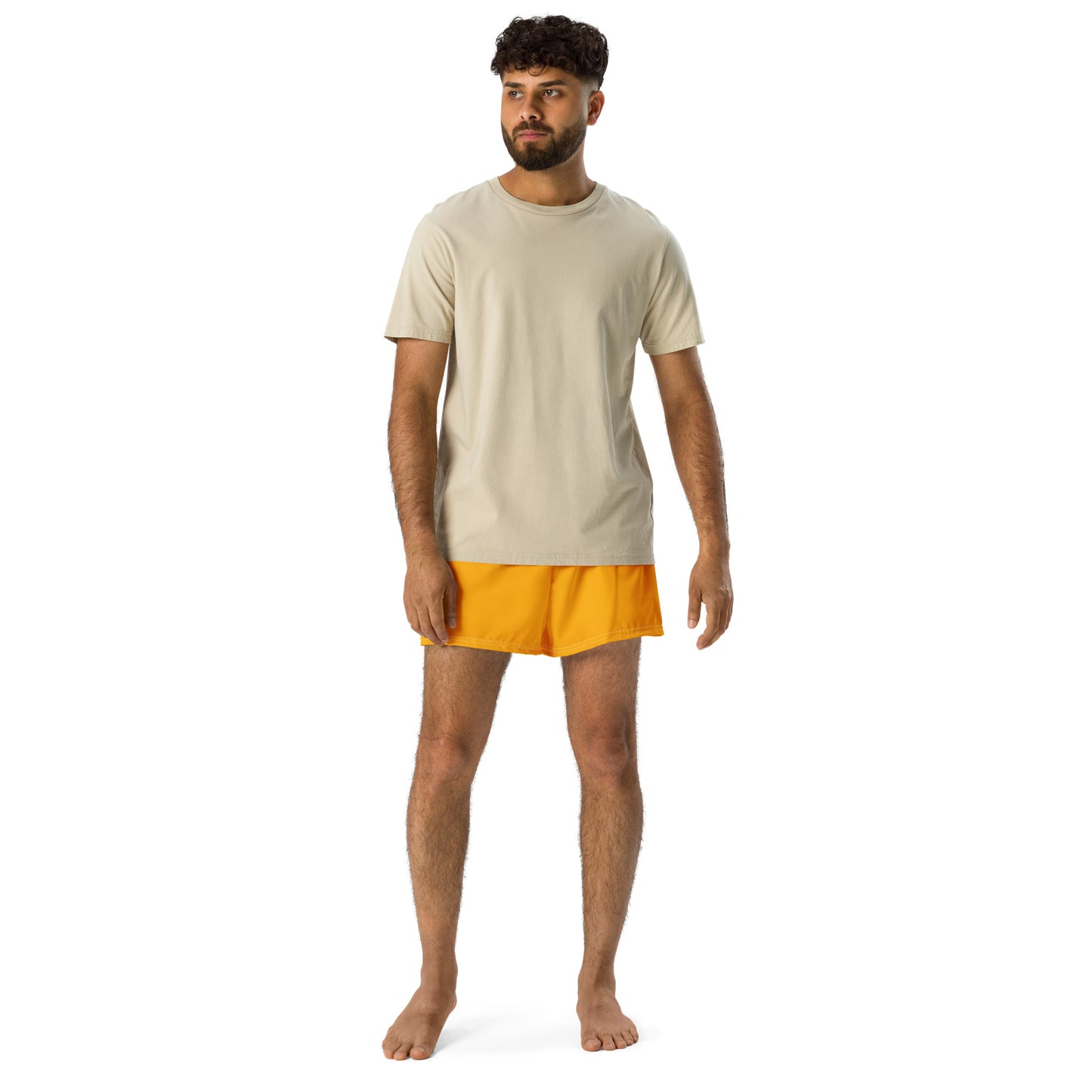 Men's Performance Athletic Shorts - Tangerine