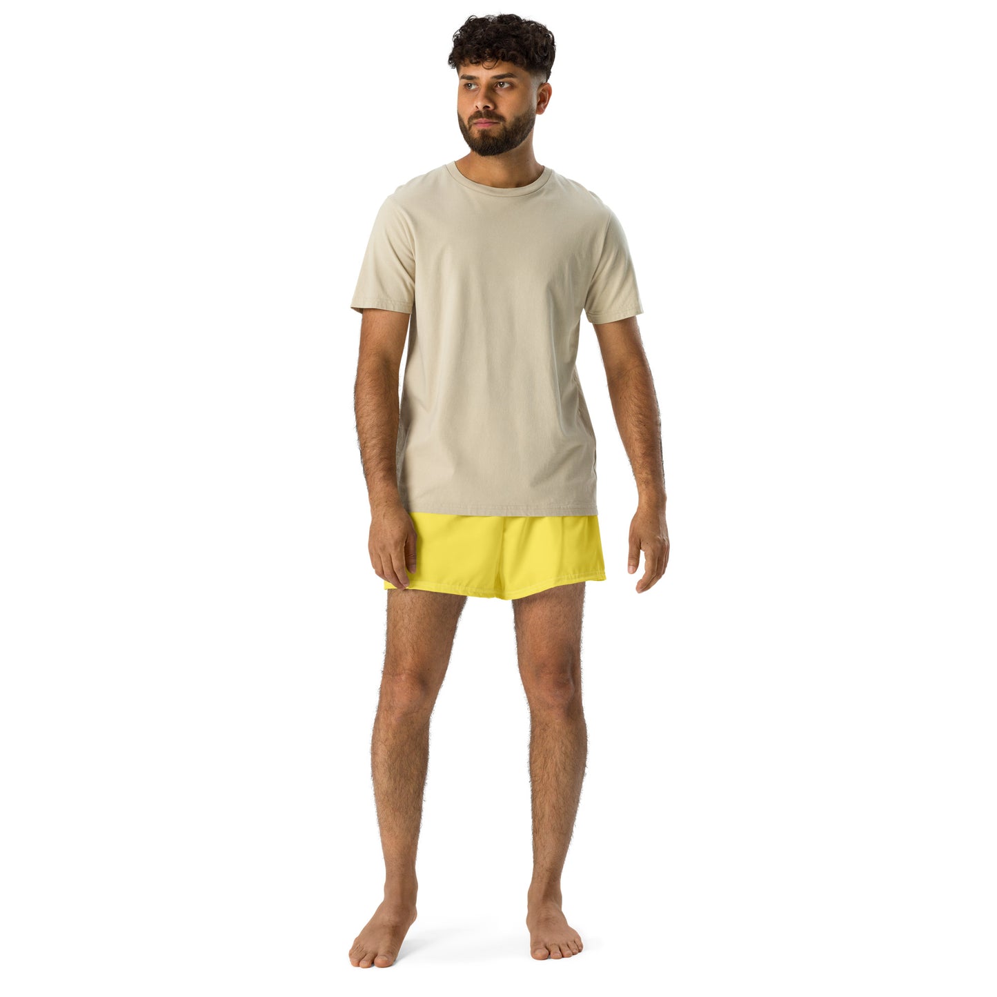Men's Performance Athletic Shorts - Sunburst Yellow