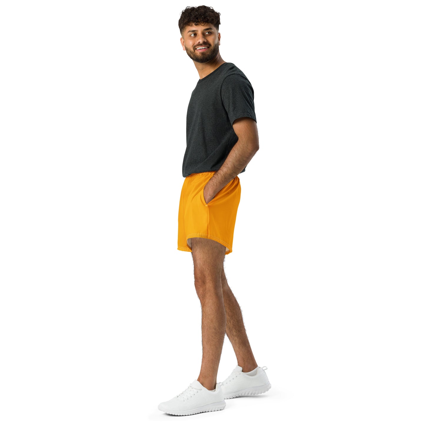 Men's Performance Athletic Shorts - Tangerine