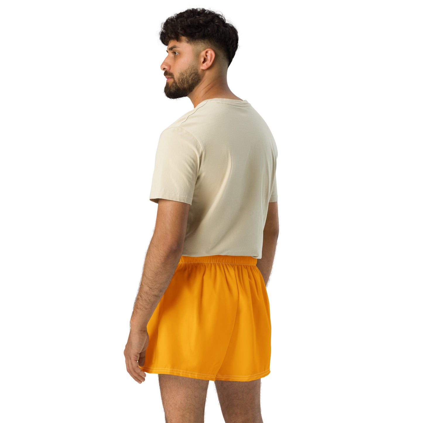 Men's Performance Athletic Shorts - Tangerine