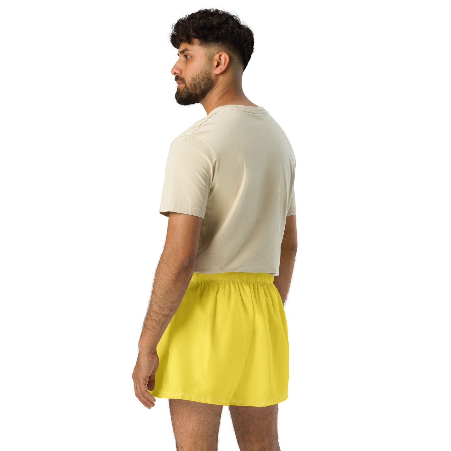 Men's Performance Athletic Shorts - Sunburst Yellow