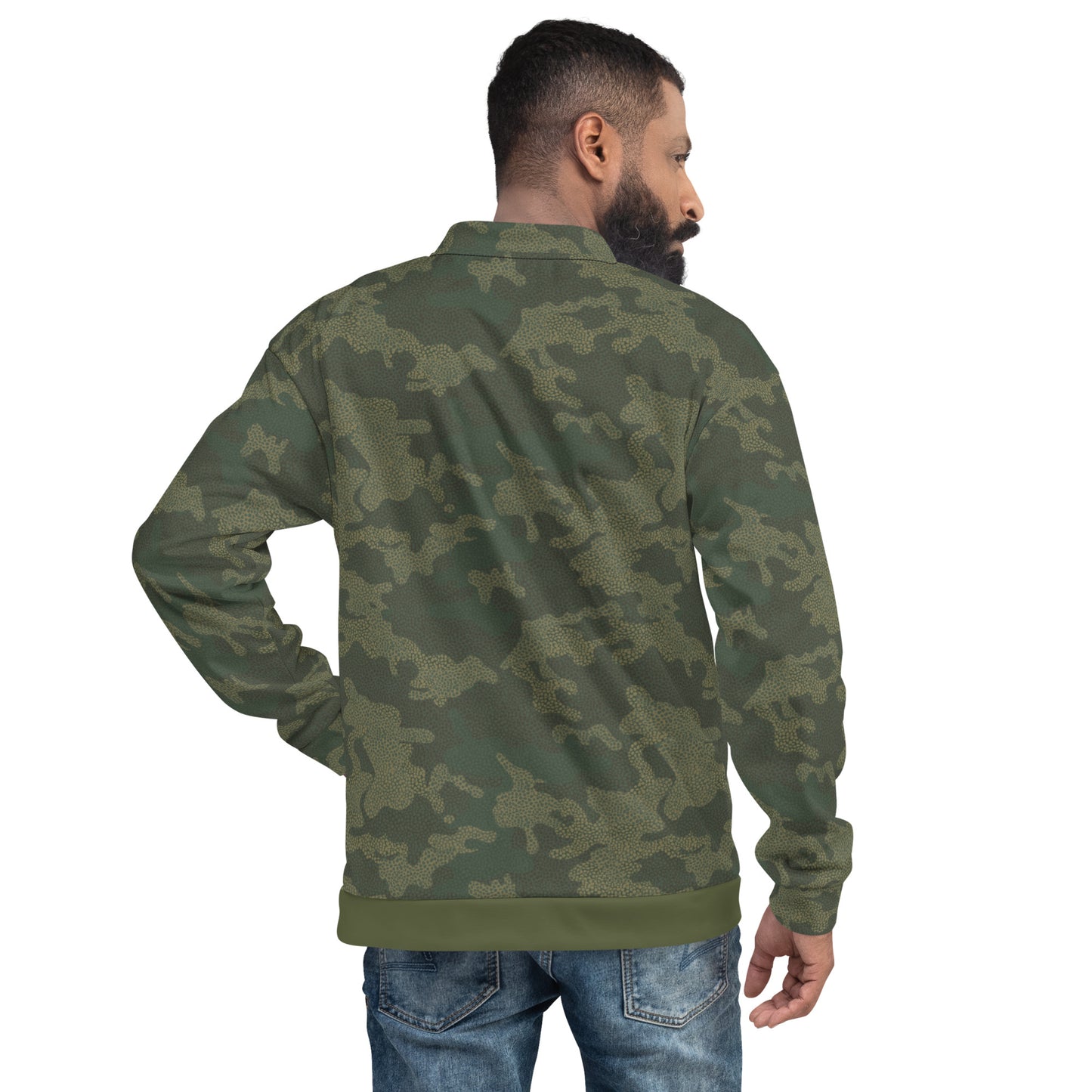 Bomberjacke für Herren – Klassisches Tarnmuster