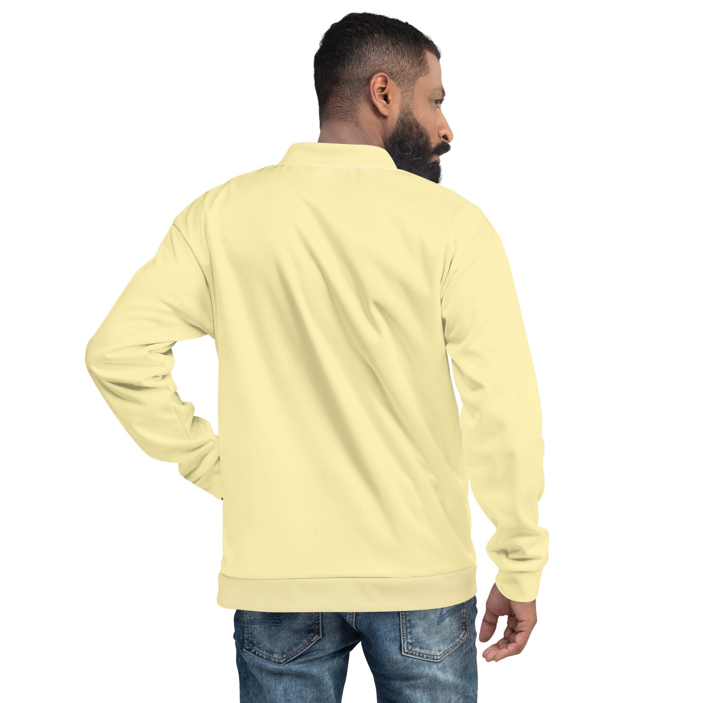 Men's Bomber Jacket - Sunbeam Yellow