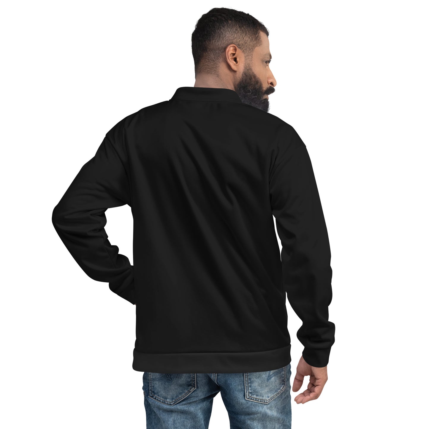 Herren-Bomberjacke – Stealth Black