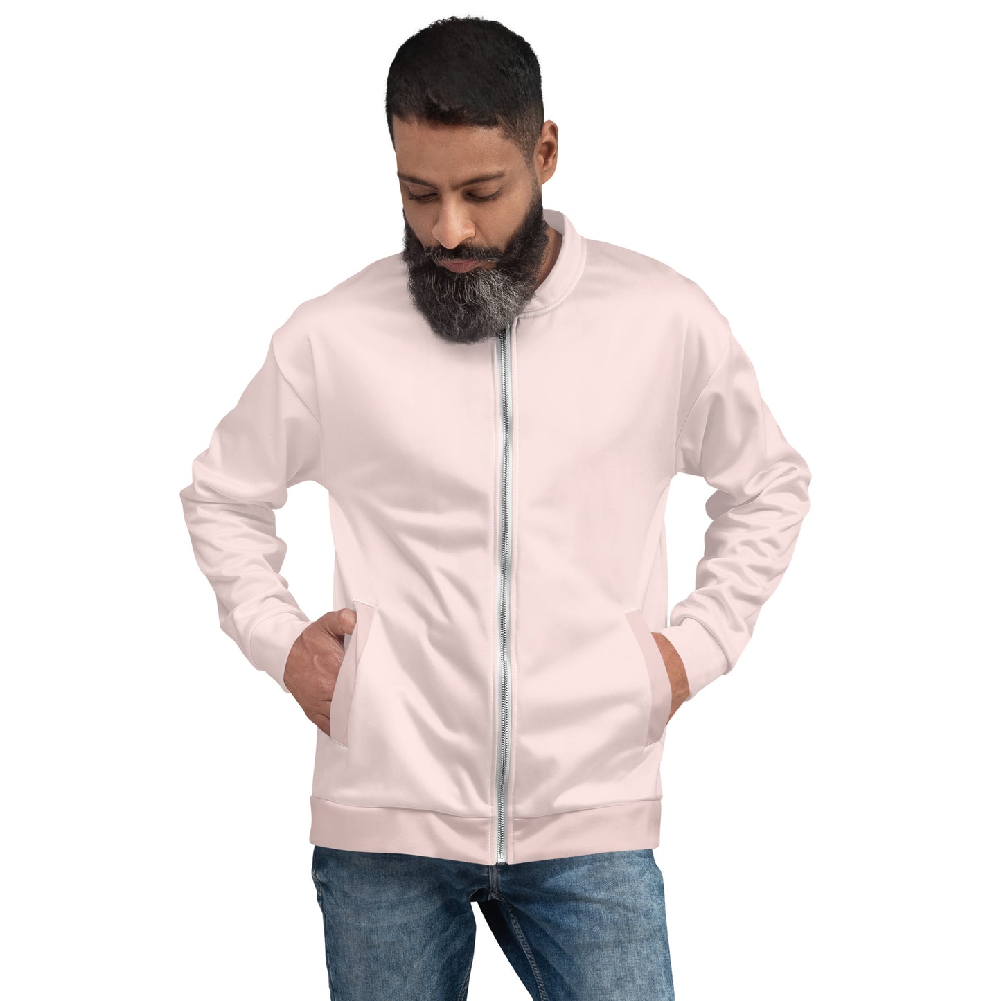 Men's Bomber Jacket - Blush Warrior