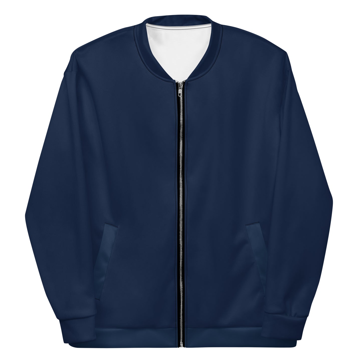 Men's Bomber Jacket - Navy Blue