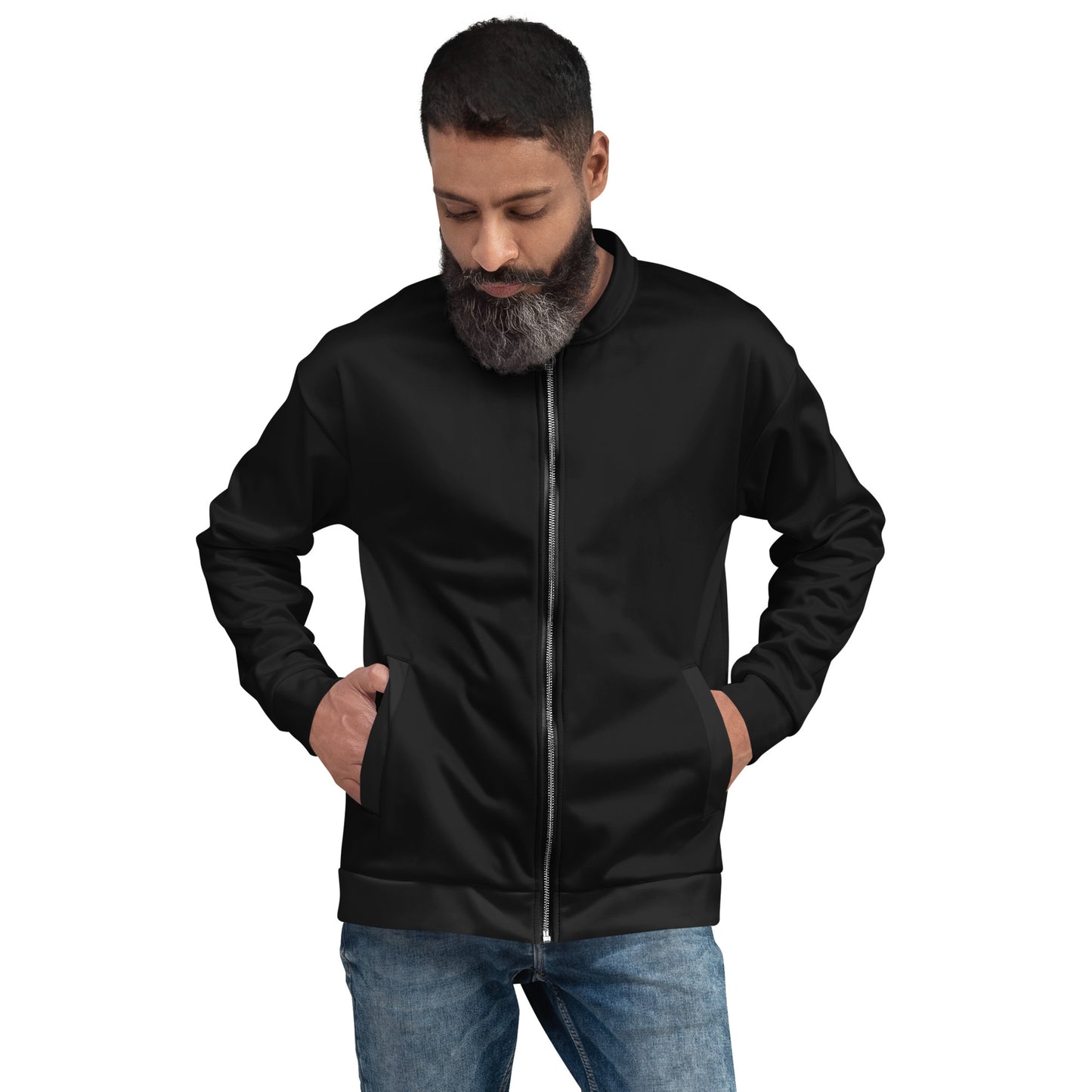 Herren-Bomberjacke – Stealth Black