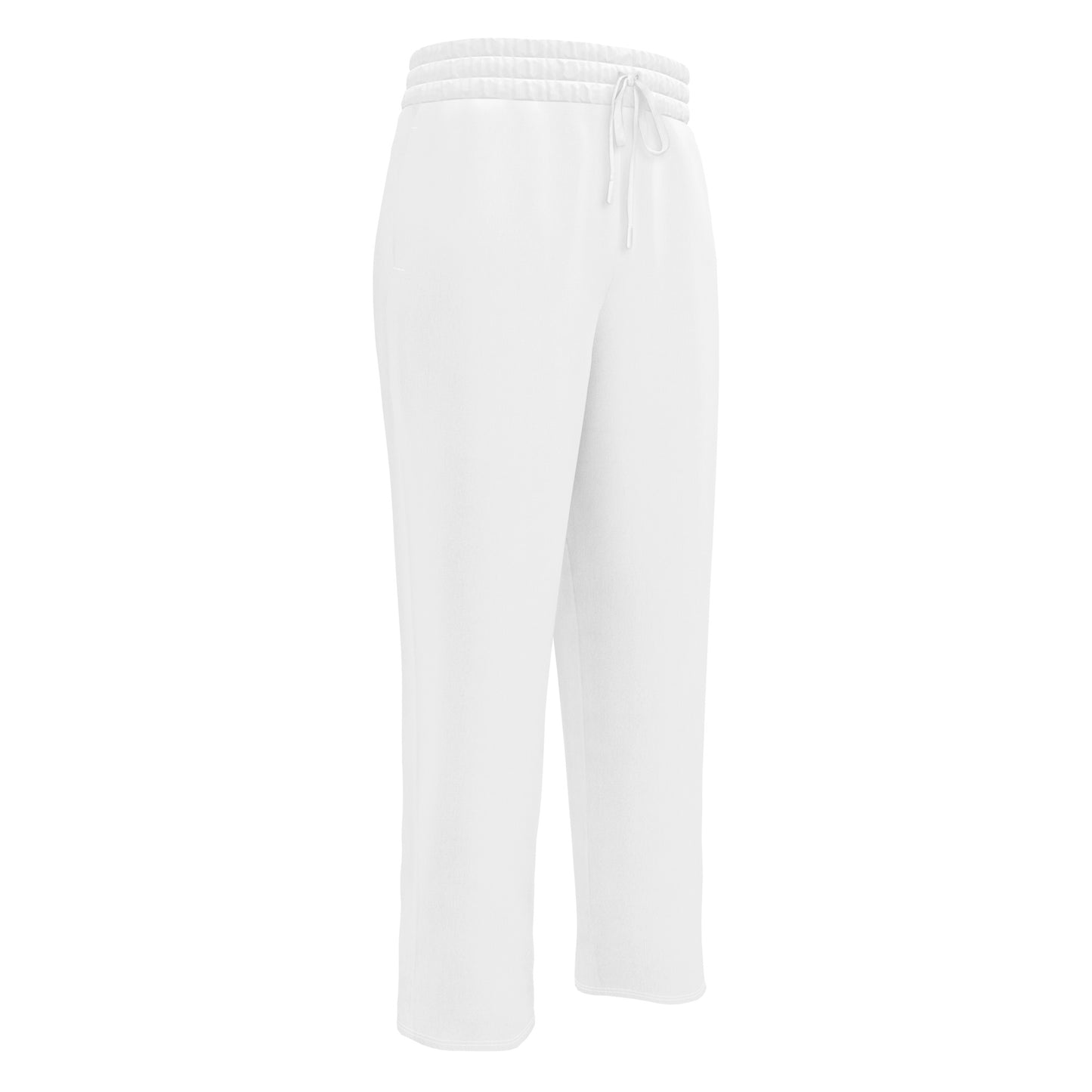 Men's Wide-Leg Joggers - Crisp White