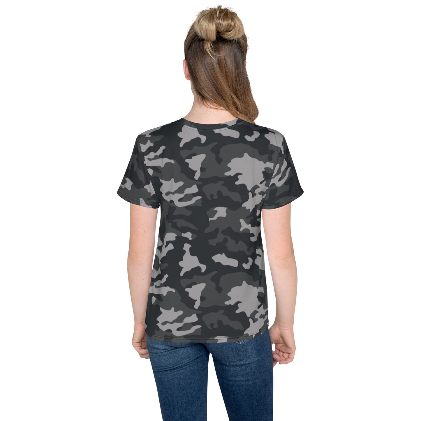 Youth crew neck t-shirt - Camo