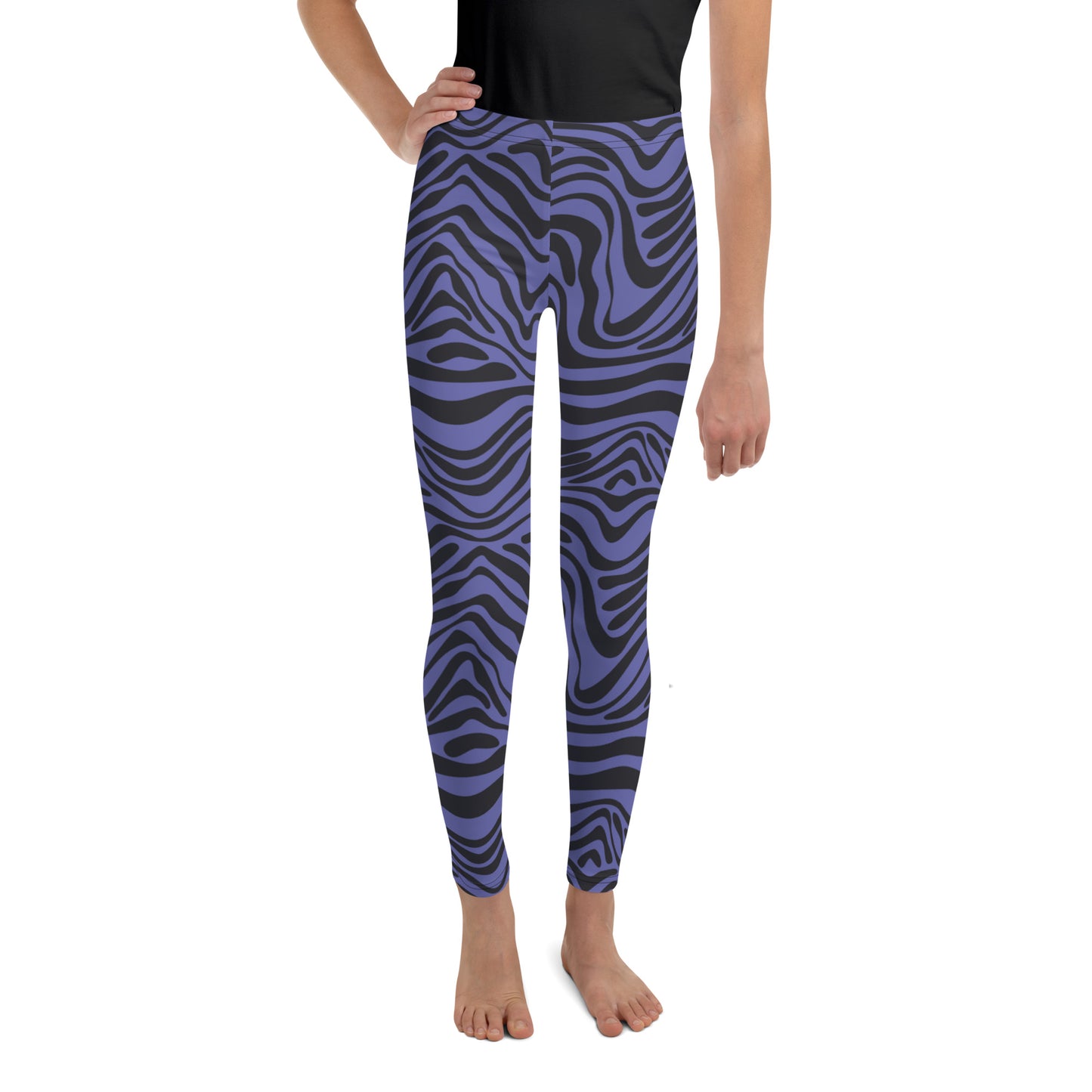 Youth Leggings - Cosmic Ripple