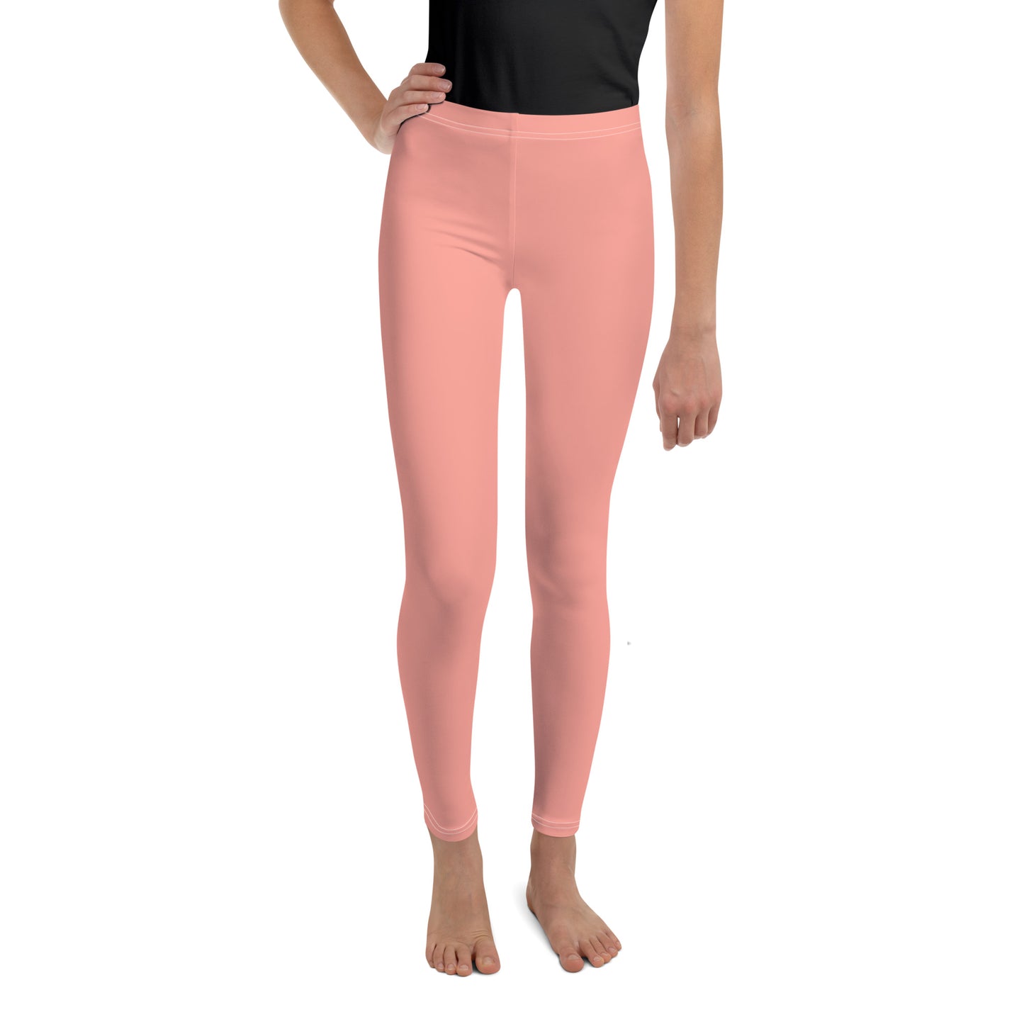 Youth Leggings - Rose Bud