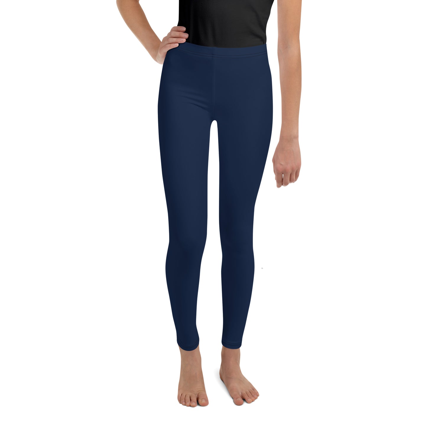 Youth Leggings - Navy Blue