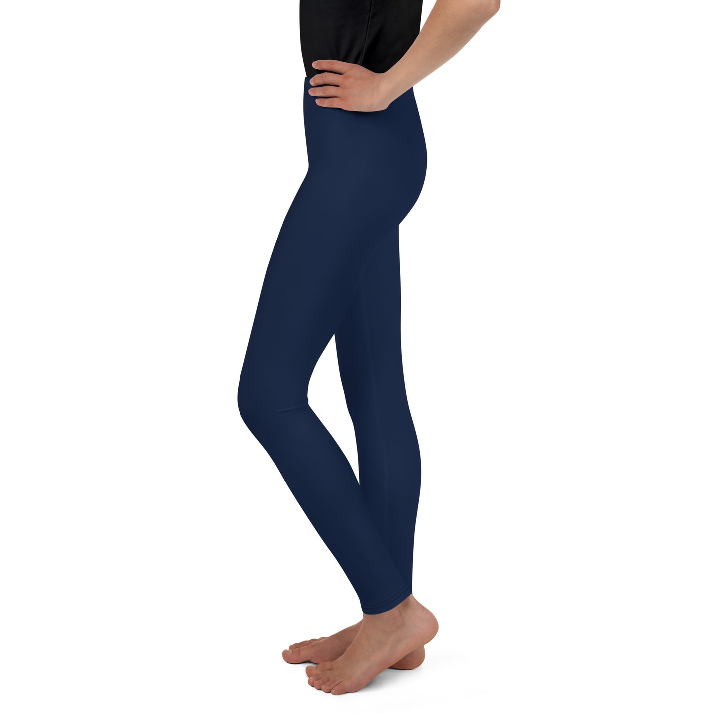 Youth Leggings - Navy Blue