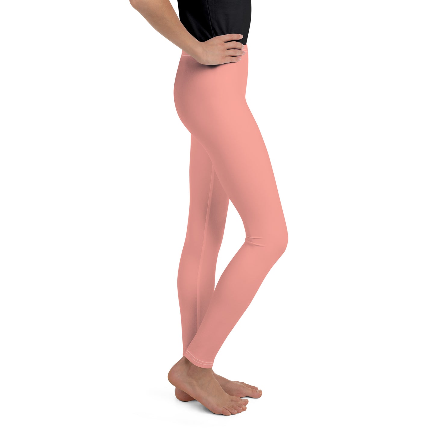 Youth Leggings - Rose Bud