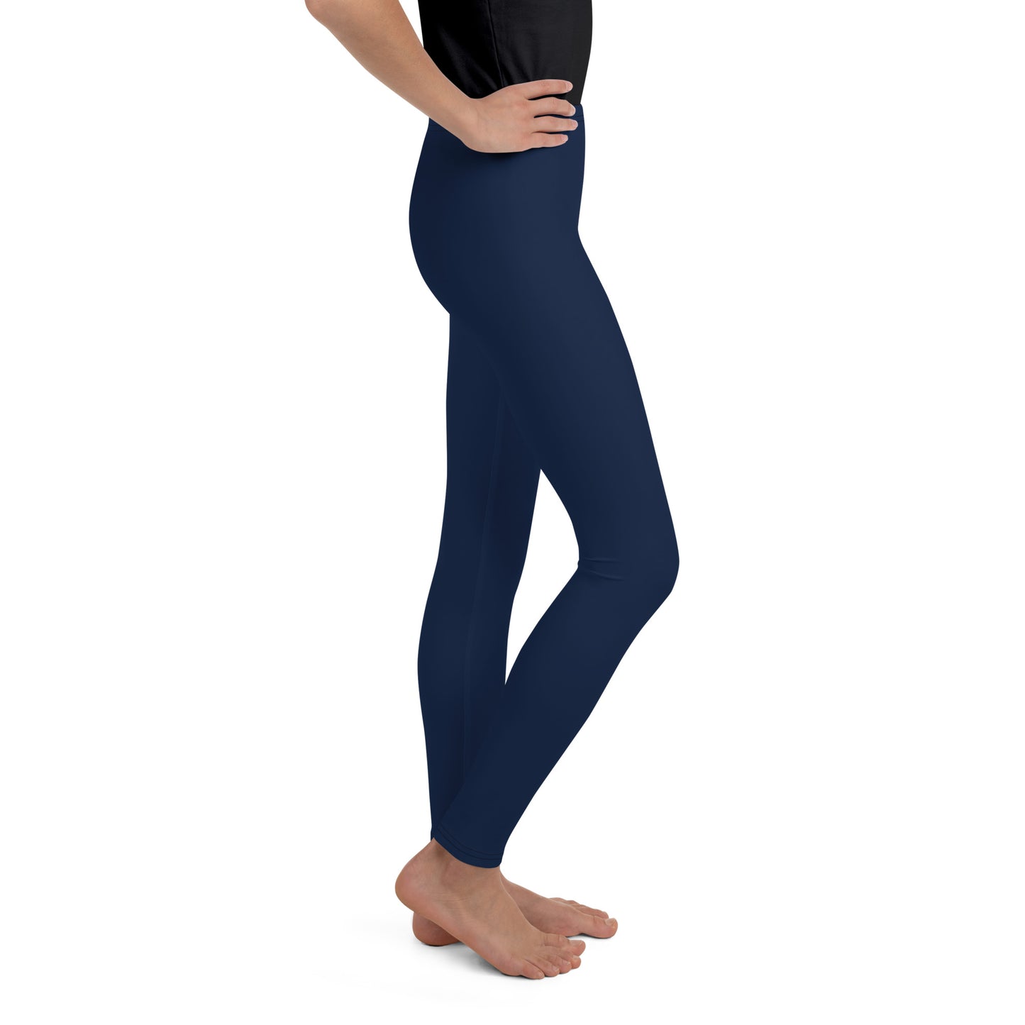 Youth Leggings - Navy Blue