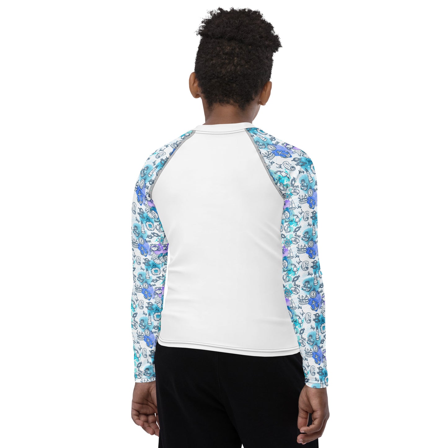 Rashguard für Jugendliche – Cool Nautical