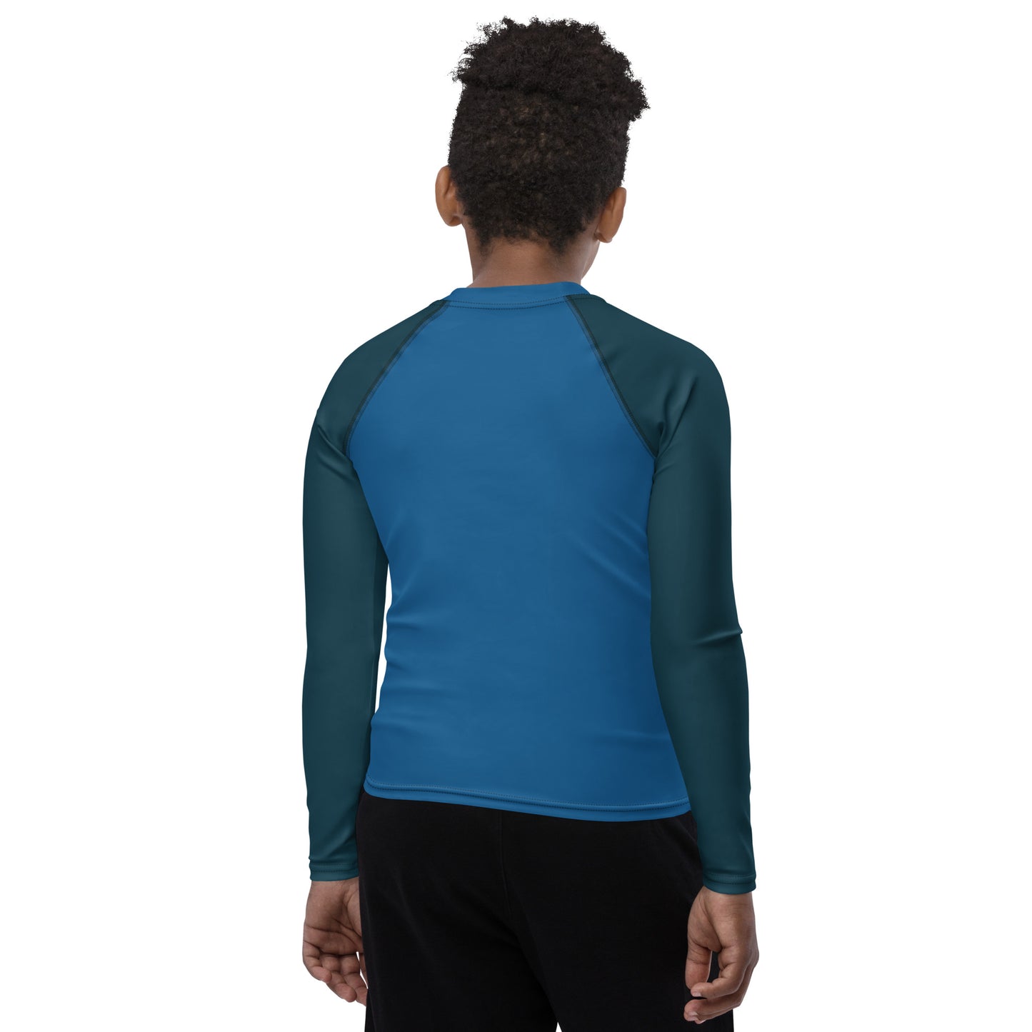 Rashguard für Jugendliche – Cooles Blau